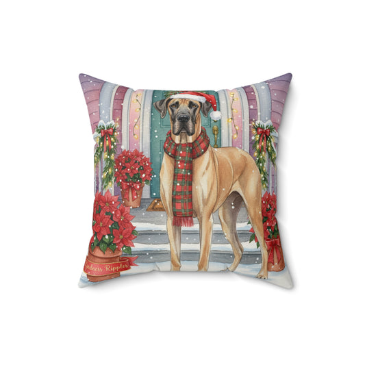 Square Pillow Great Dane Design