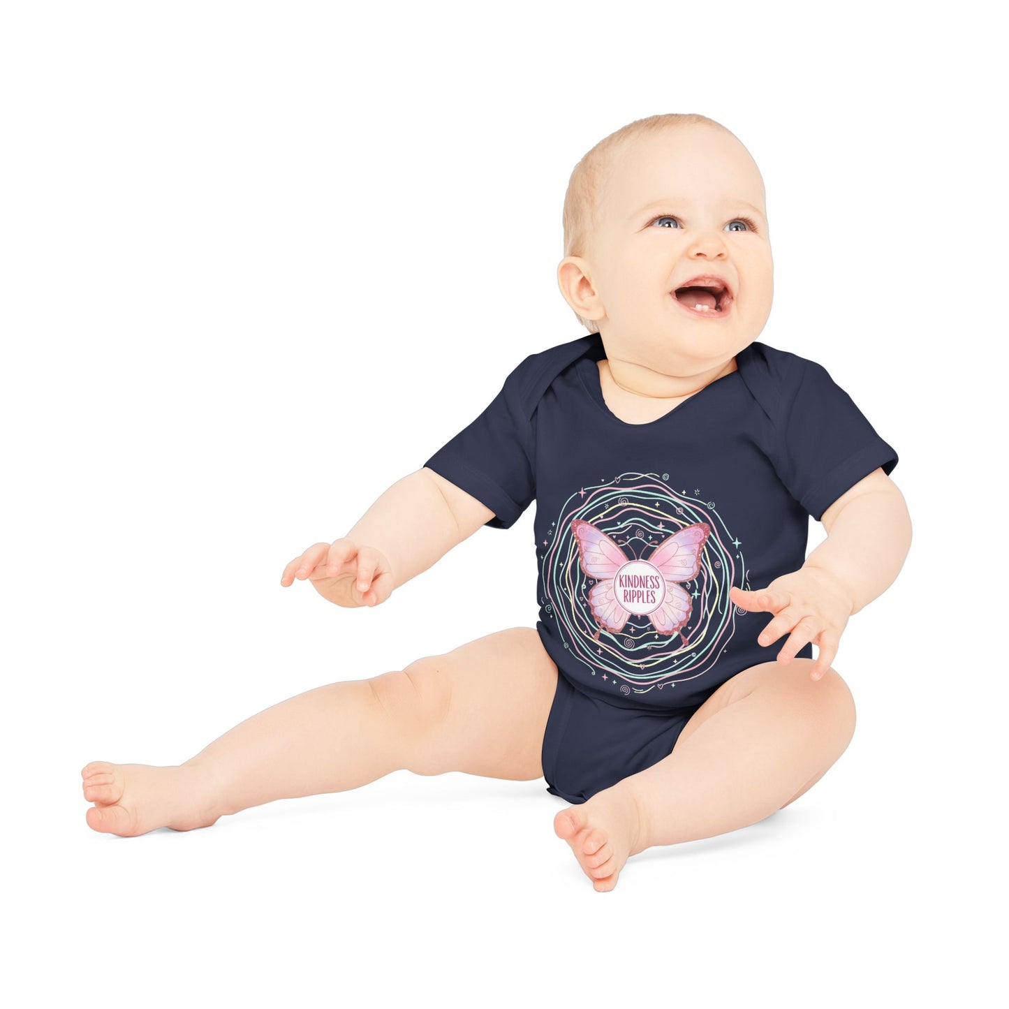 Butterfly Baby Organic Bodysuit - Adorable & Eco-Friendly Infant Wear