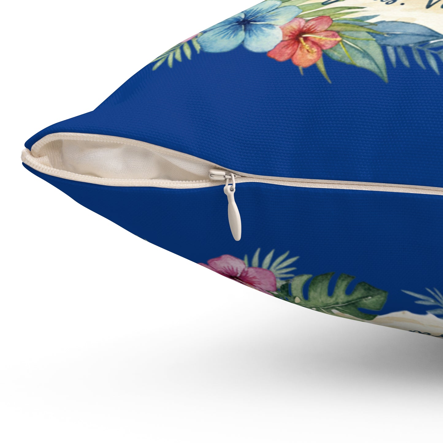 The Rachel - Tropical Serenity Square Pillow - Coastal Vibes Decor