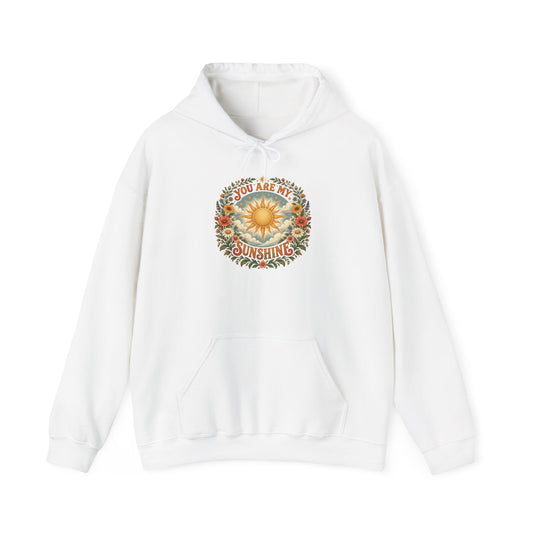 You Are My Sunshine Floral Hoodie