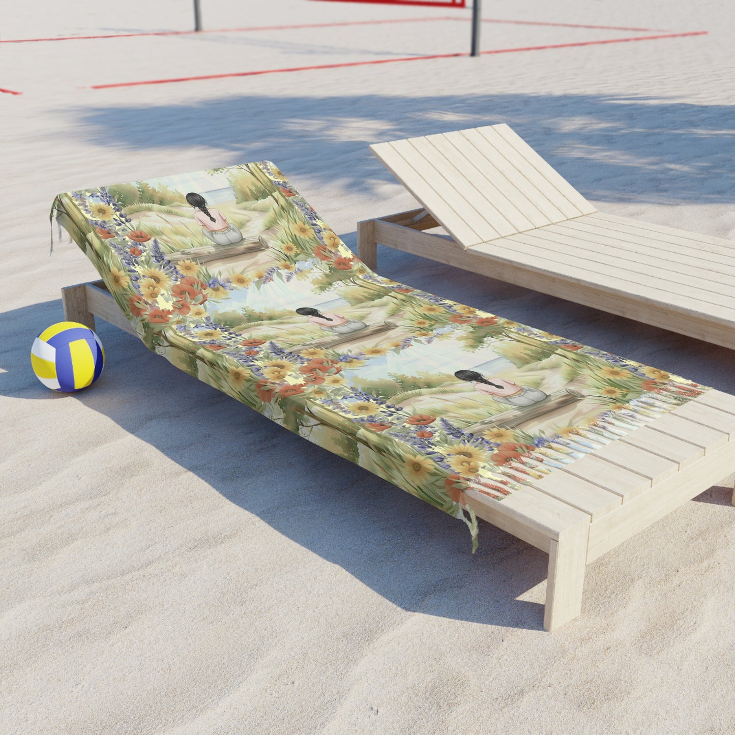 The Ellie- Boho Beach Towel - Exuberant. Loyal. Passionate. Design for Summer Vibes