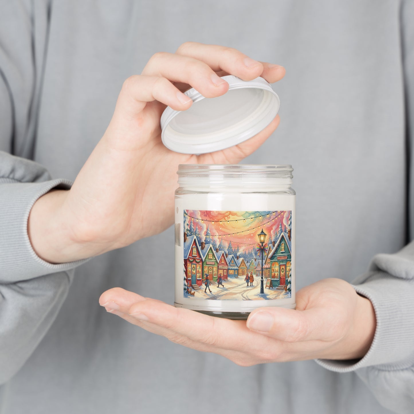 Cozy Winter Scented Soy Candle