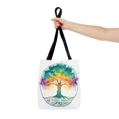 Colorful Kindness Tree Tote Bag