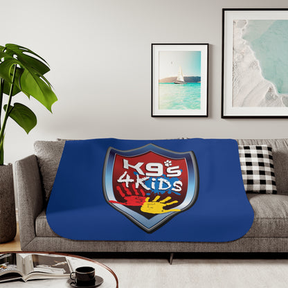 K9s4KIDs Sherpa Blanket — Cozy Kids Rescue Support Throw