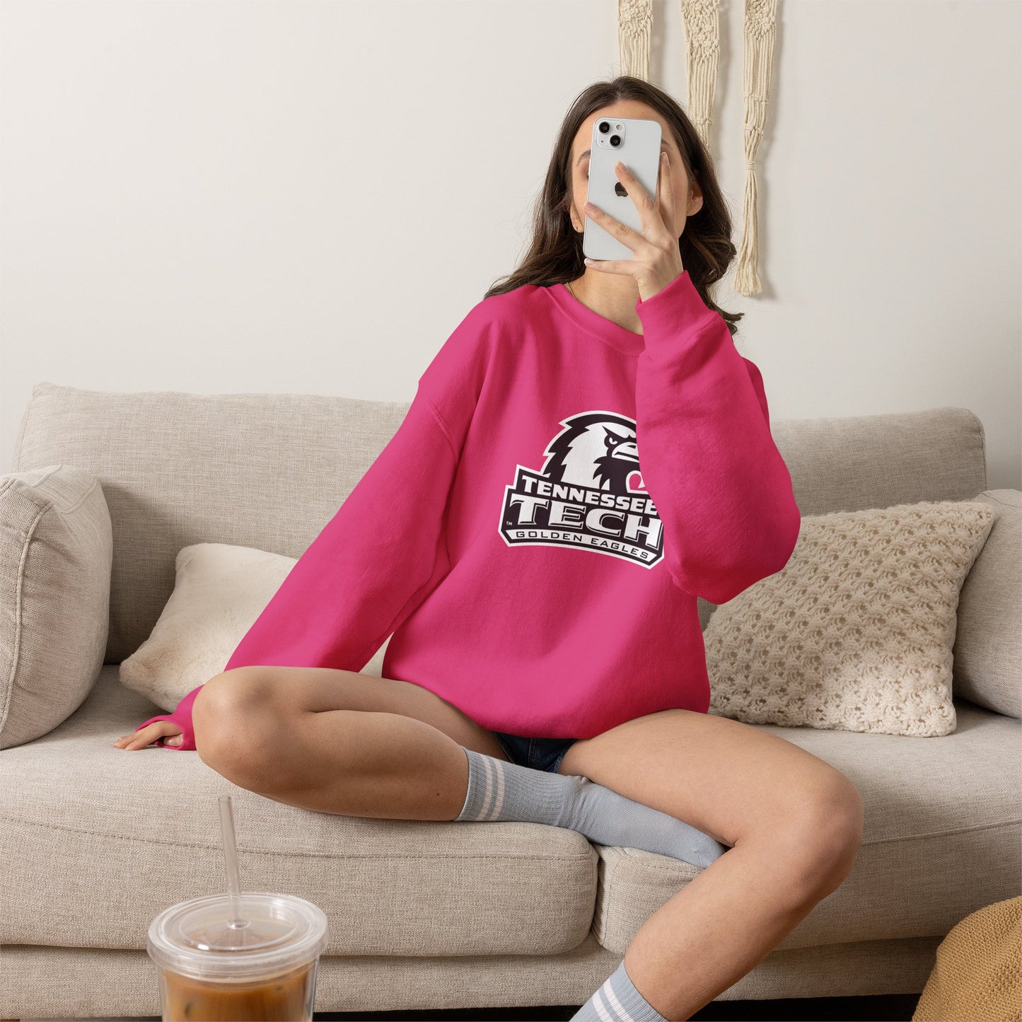Tennessee Tech Eagles Crewneck Sweatshirt — College Logo Pullover
