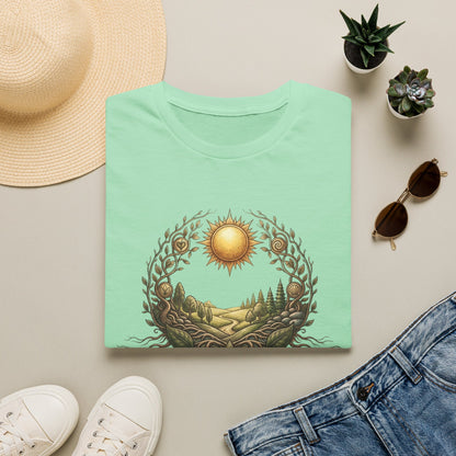 Nature Sunscape T-Shirt — Surrounded by Nature Graphic