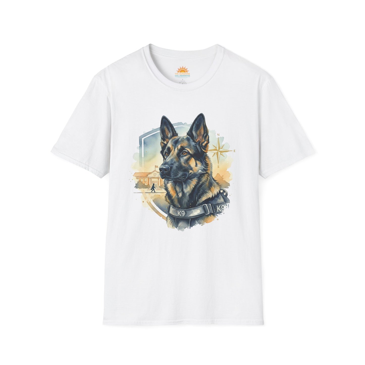 K9 German Shepherd Tribute T‑Shirt – Police Dog Memorial Tee - The Protector