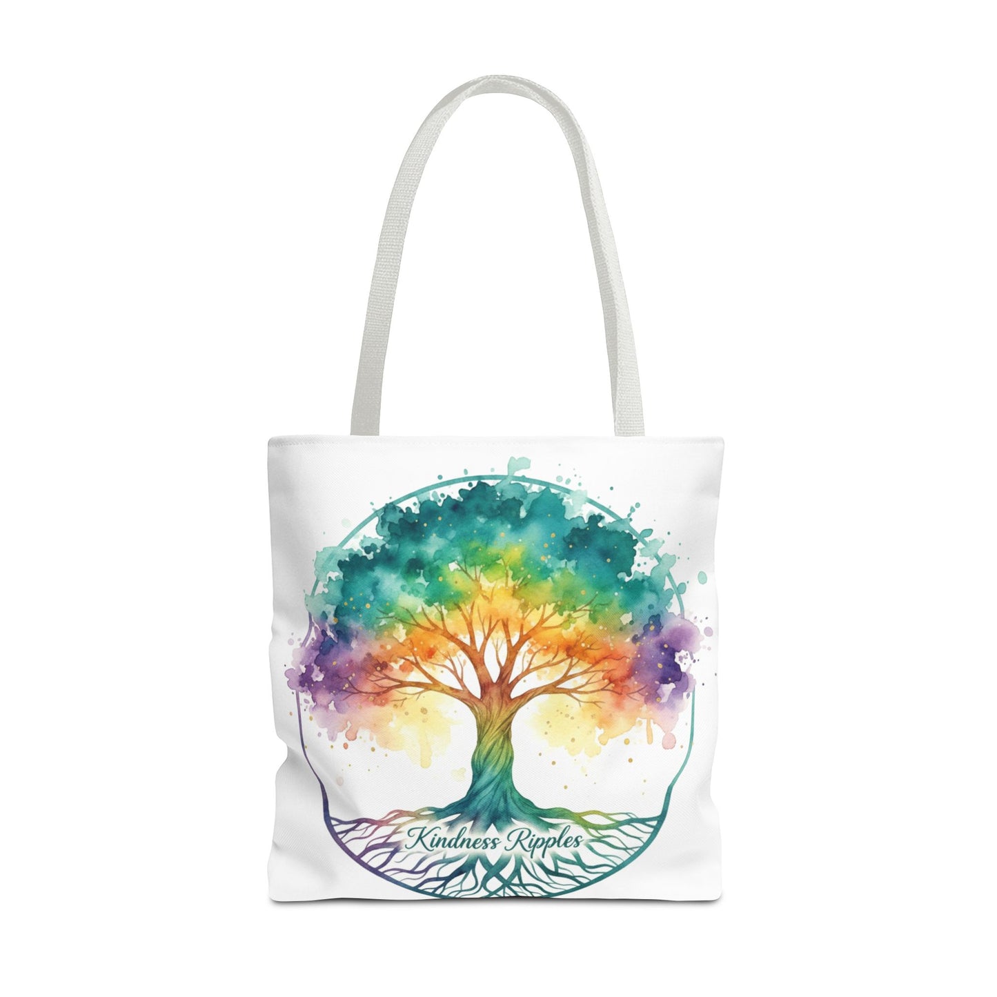 Colorful Kindness Tree Tote Bag