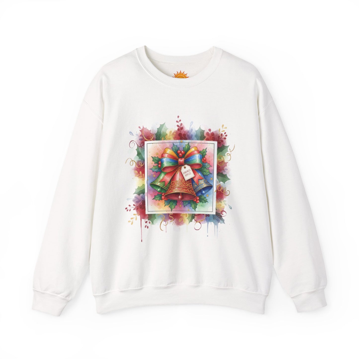 Christmas Bell Crewneck Sweatshirt | Festive Holiday Apparel