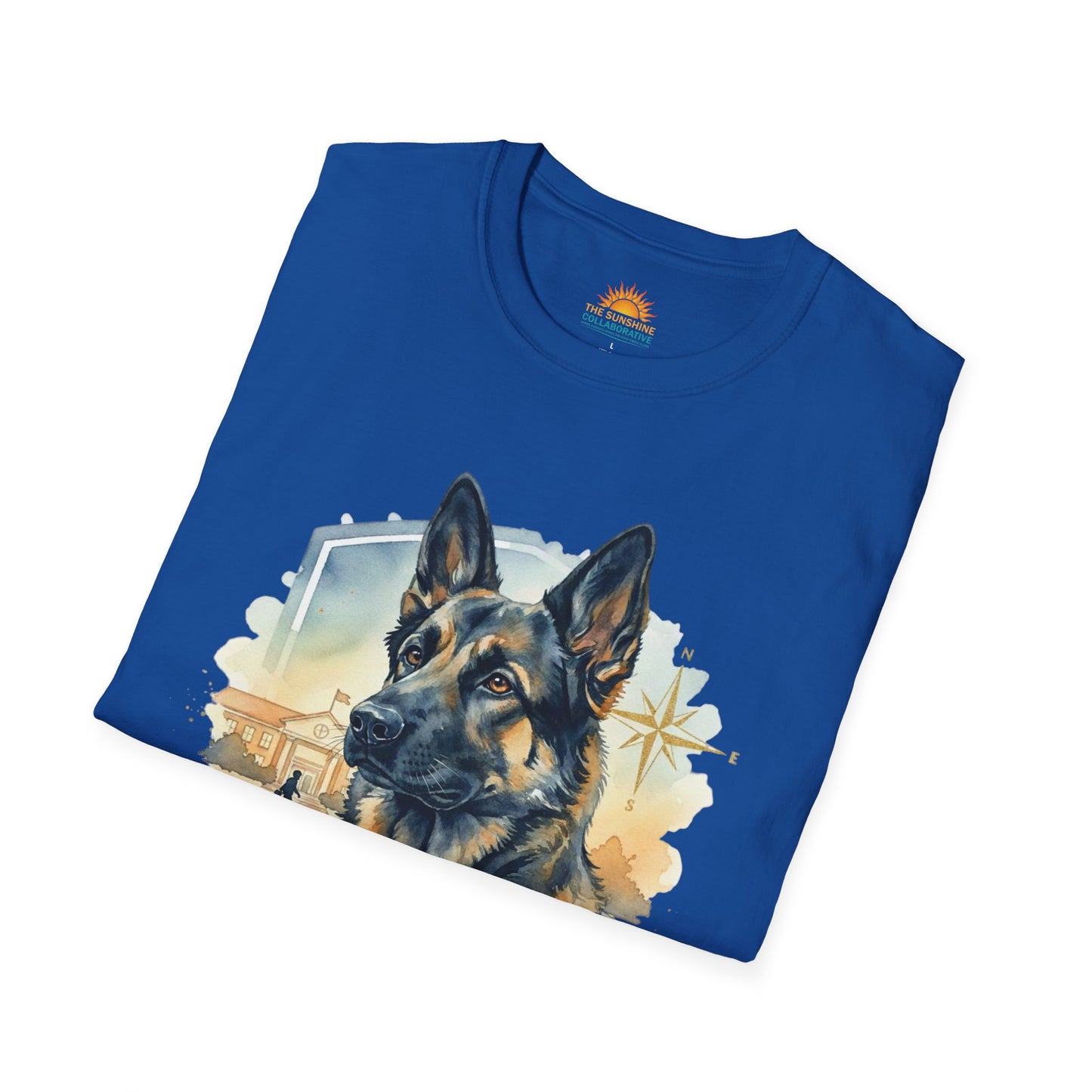 K9 German Shepherd Tribute T‑Shirt – Police Dog Memorial Tee - The Protector