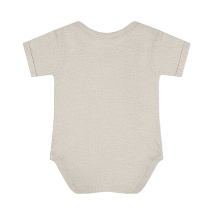 Sunshine Infant Bodysuit - "Mindfulness Ripple" Design for Newborns