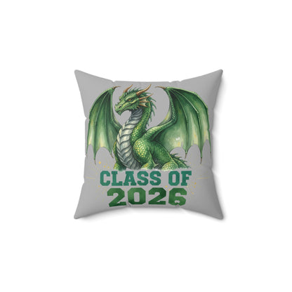 Class of 2026 Dragons Decorative Square Pillow