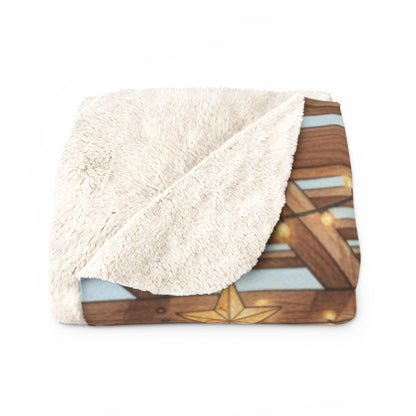 Sherpa Fleece Blanket - The Protector German Shepherd