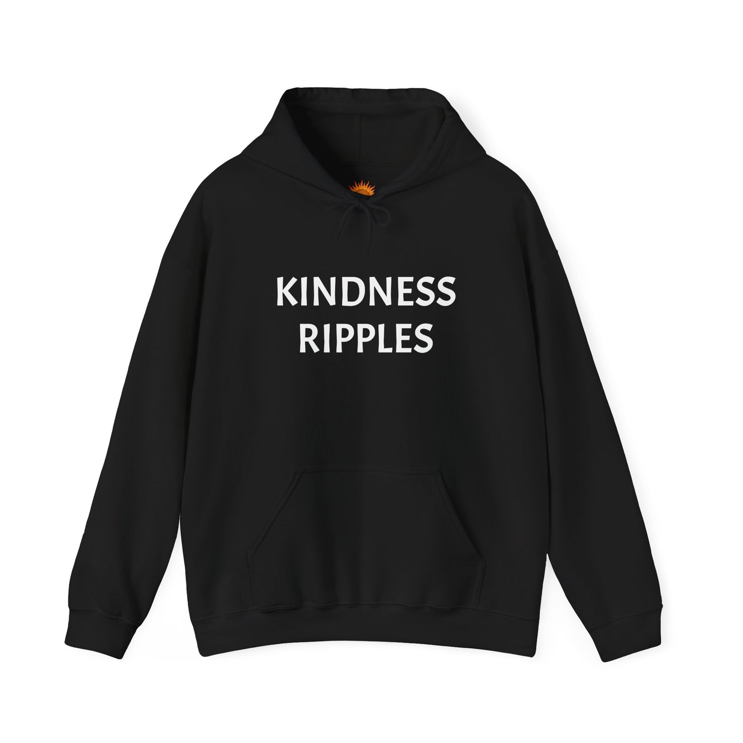 Kindness Ripples Unisex Heavy Blend Hooded Sweatshirt - Cozy and Inspiring Gift