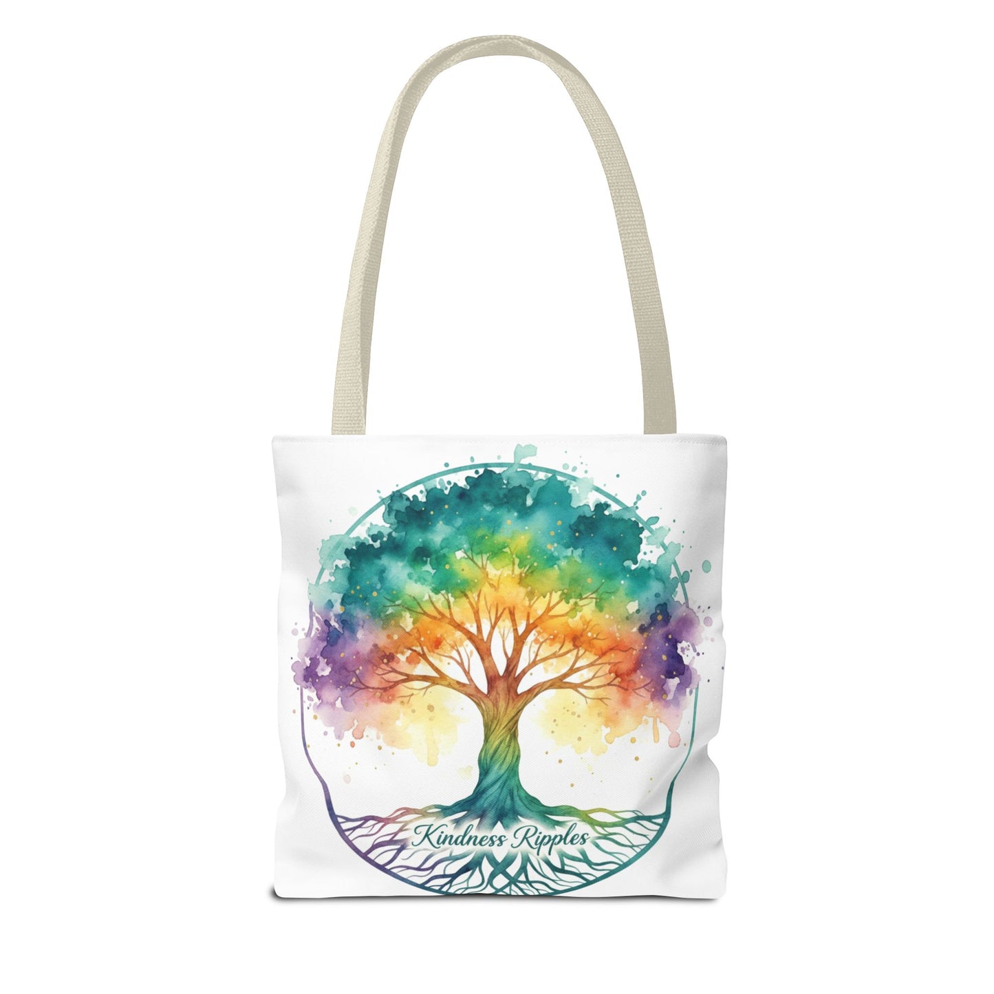 Colorful Kindness Tree Tote Bag
