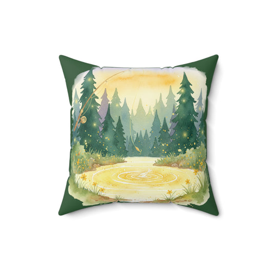 River's Edge Sunshine Square Pillow