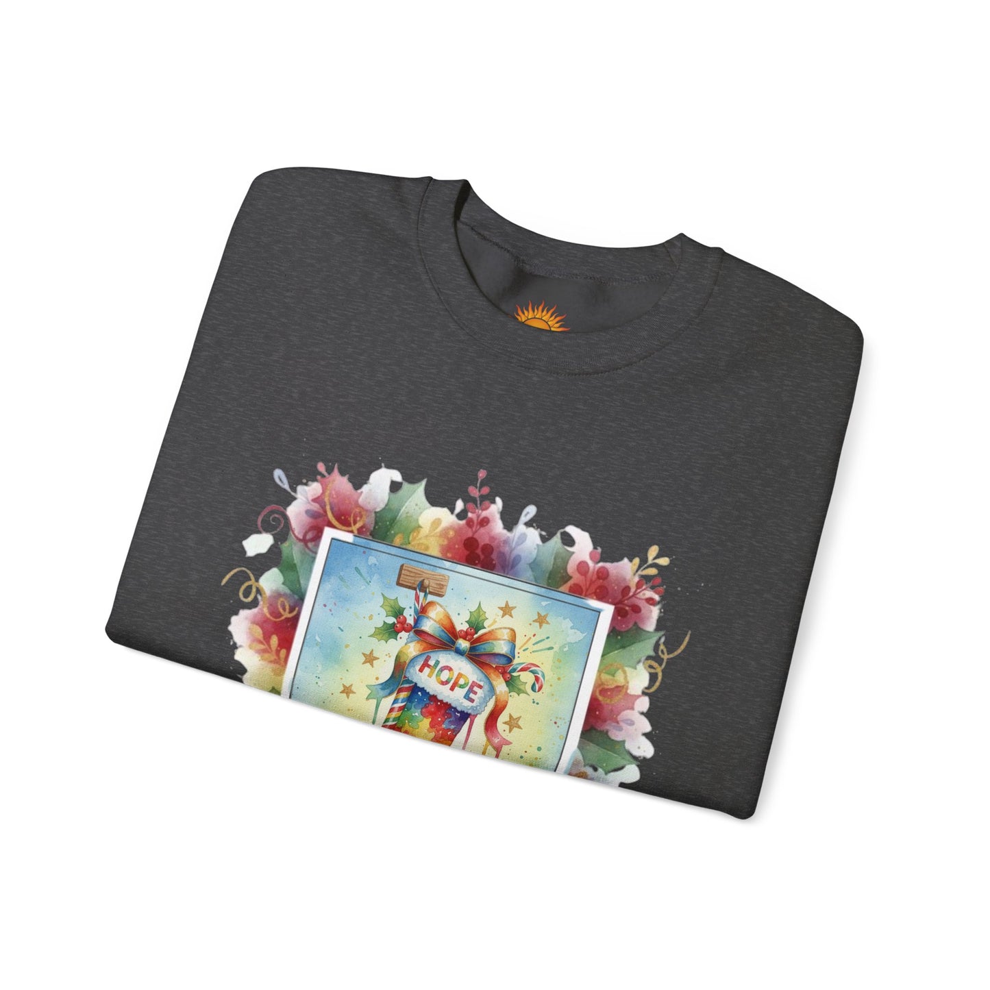 Hopeful Holiday Crewneck Sweatshirt