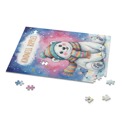 Polar Bear Kindness Puzzle - 120/252/500 Pieces