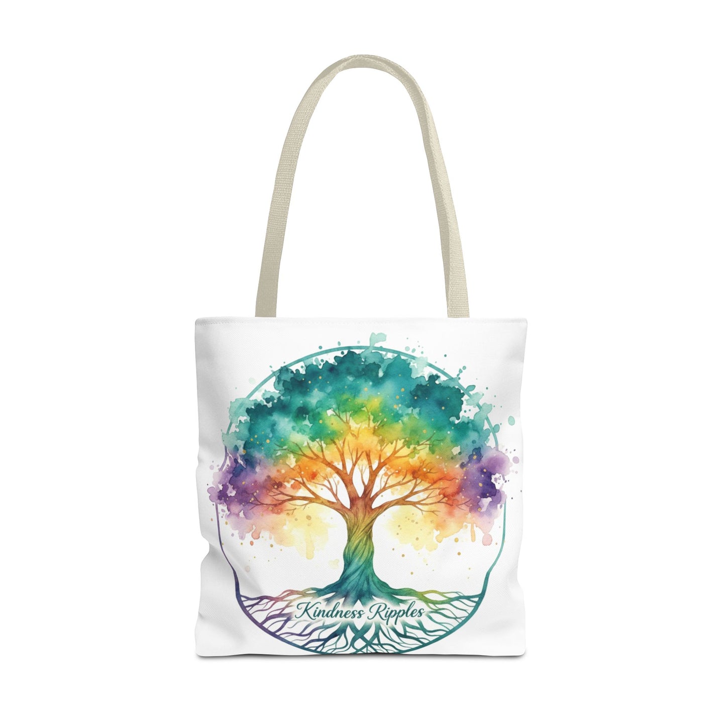 Colorful Kindness Tree Tote Bag