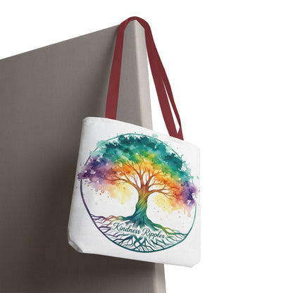 Colorful Kindness Tree Tote Bag