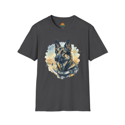 K9 German Shepherd Tribute T‑Shirt – Police Dog Memorial Tee - The Protector