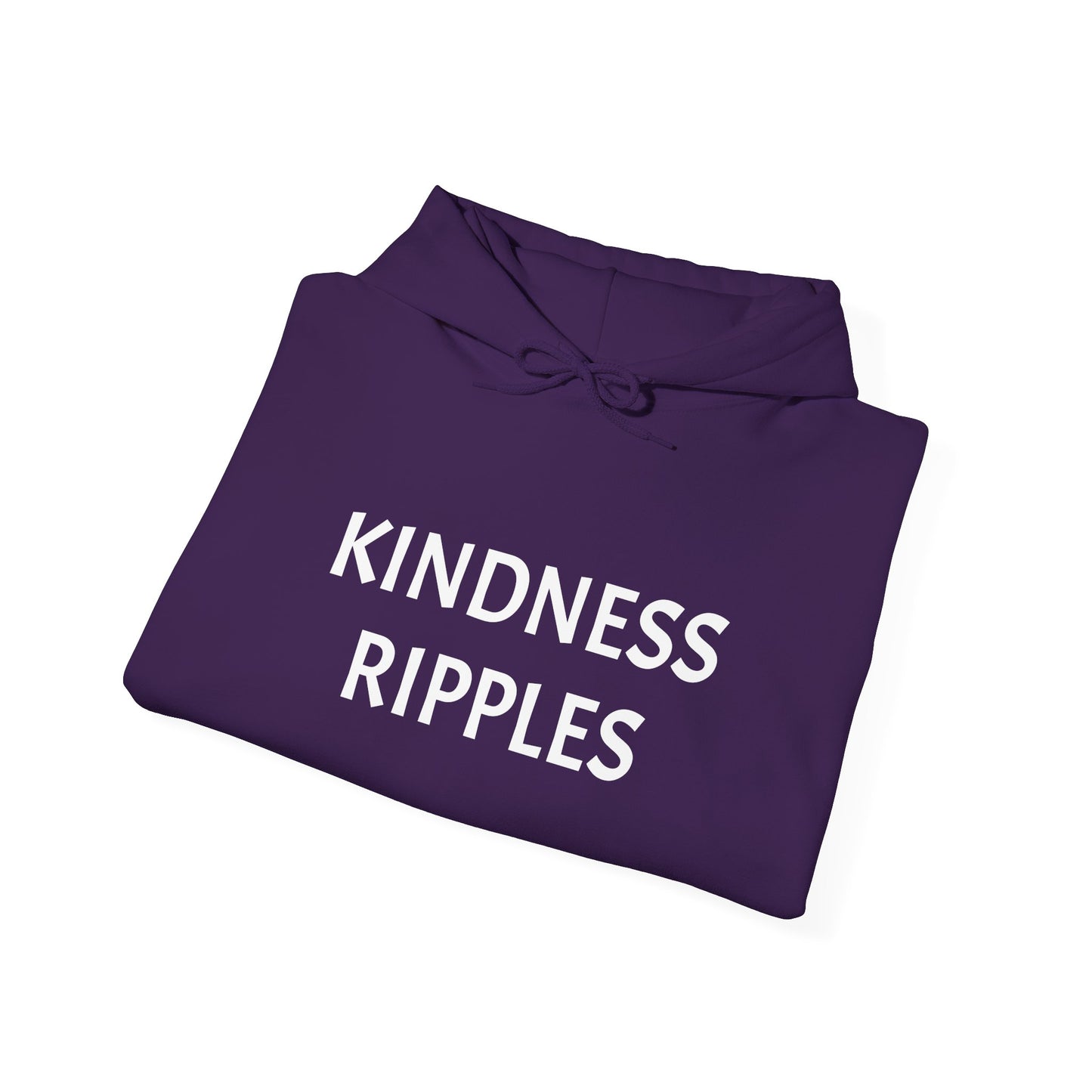 Kindness Ripples Unisex Heavy Blend Hooded Sweatshirt - Cozy and Inspiring Gift