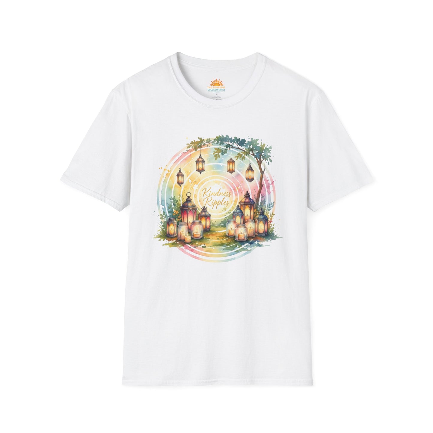 Whimsical Lanterns Unisex Softstyle T-Shirt