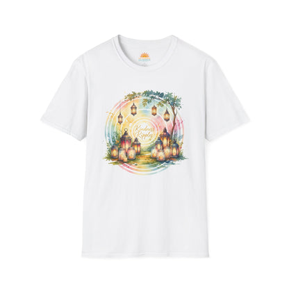 Whimsical Lanterns Unisex Softstyle T-Shirt