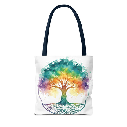 Colorful Kindness Tree Tote Bag