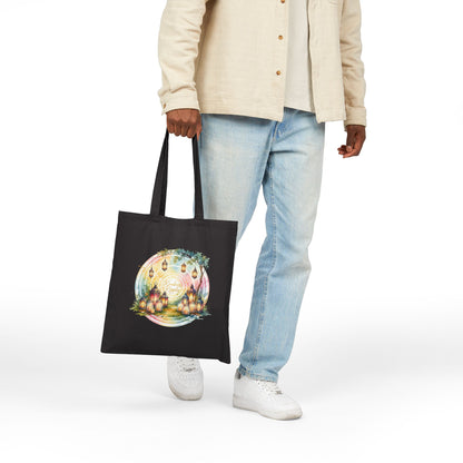 Festival Lights Cotton Canvas Tote Bag