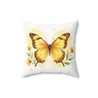 Pillow Butterfly Design Square Pillow
