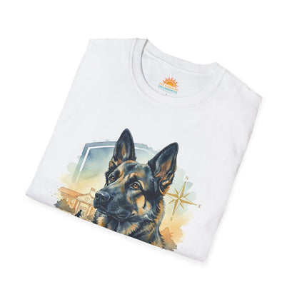 K9 German Shepherd Tribute T‑Shirt – Police Dog Memorial Tee - The Protector