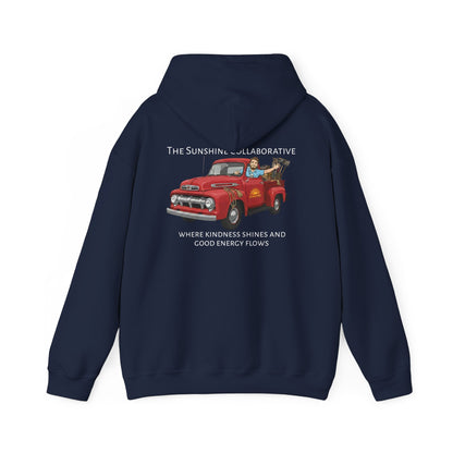 Sunshine Throwback Hoodie - Cozy Unisex Sweatshirt, Relaxed Fit, Inspirational Gift, Summer Vibes, Drive-In Movie Night
