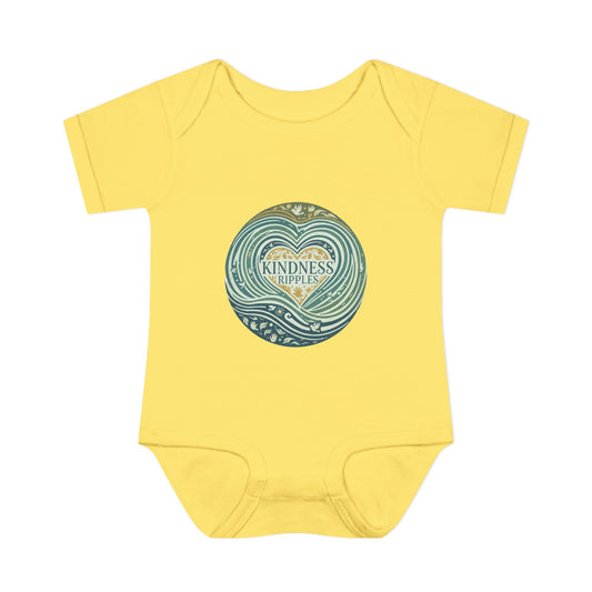 Kindness Ripples Infant Baby Bodysuit - Cute Baby Clothes for Newborns