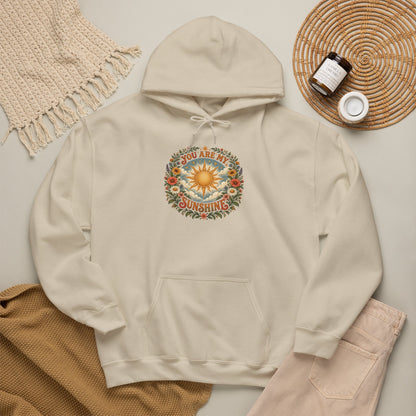 You Are My Sunshine Floral Hoodie
