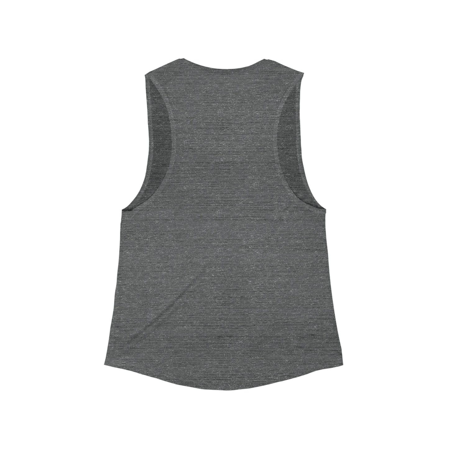 Tennessee Tech Women’s Flow Scoop Muscle Tank - Purple & Gold Logo