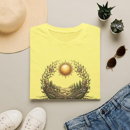 Nature Sunscape T-Shirt — Surrounded by Nature Graphic