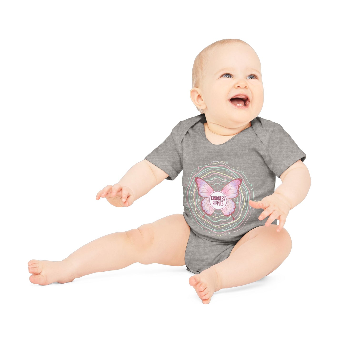 Butterfly Baby Organic Bodysuit - Adorable & Eco-Friendly Infant Wear