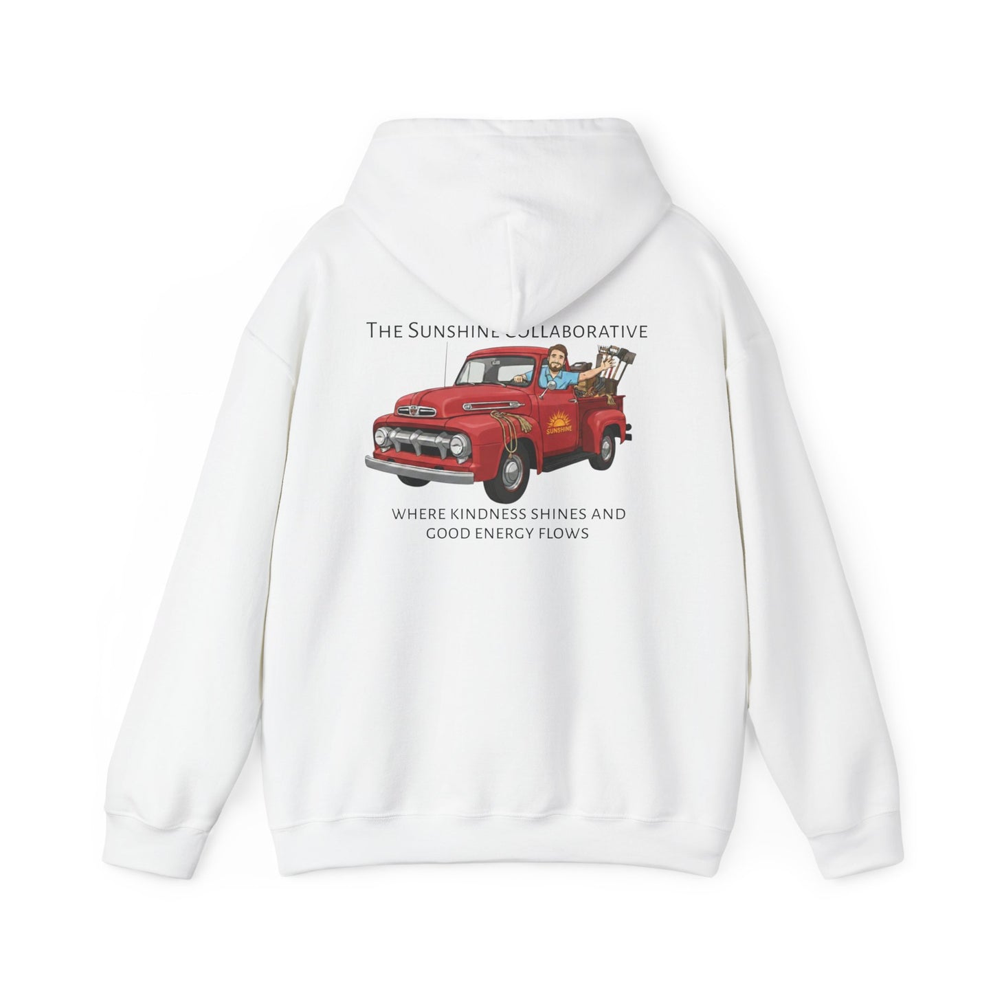 Sunshine Throwback Hoodie - Cozy Unisex Sweatshirt, Relaxed Fit, Inspirational Gift, Summer Vibes, Drive-In Movie Night
