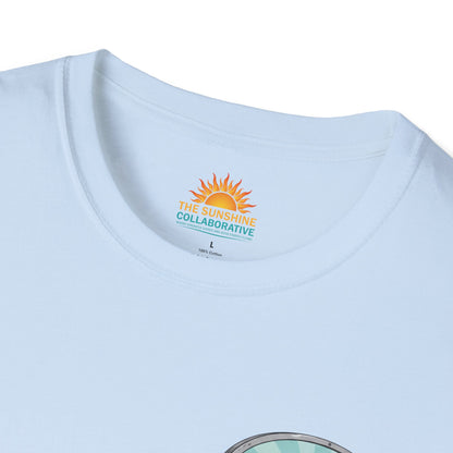 Sunshine Collaborative Unisex T-Shirt, Kindness Vibes Tee, Feel Good Shirt, Gift for Friends, Motivational Apparel, Beach Day Outfit