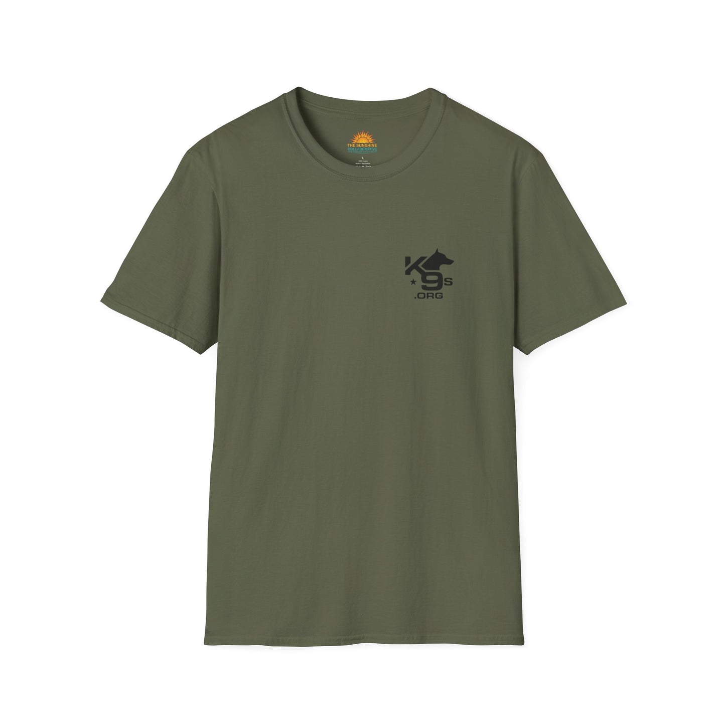 K9s.org Unisex T-Shirt with K9s4KIDs Logo Fundraiser Design