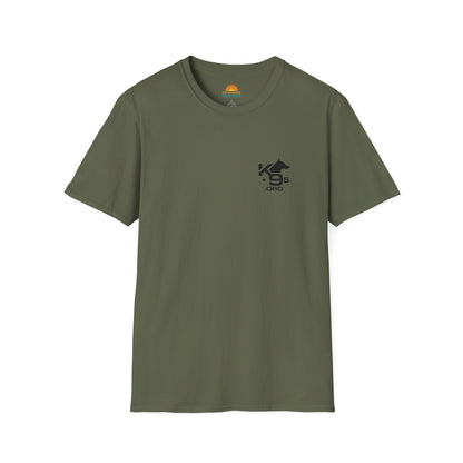 K9s.org Unisex T-Shirt with K9s4KIDs Logo Fundraiser Design