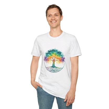 Vibrant Tree of Life Unisex Softstyle T-Shirt