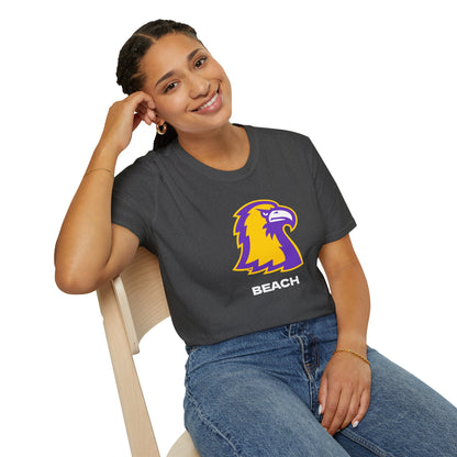 Beach Eagle Graphic T‑Shirt — 'TTU Beach' Vintage Logo Tee