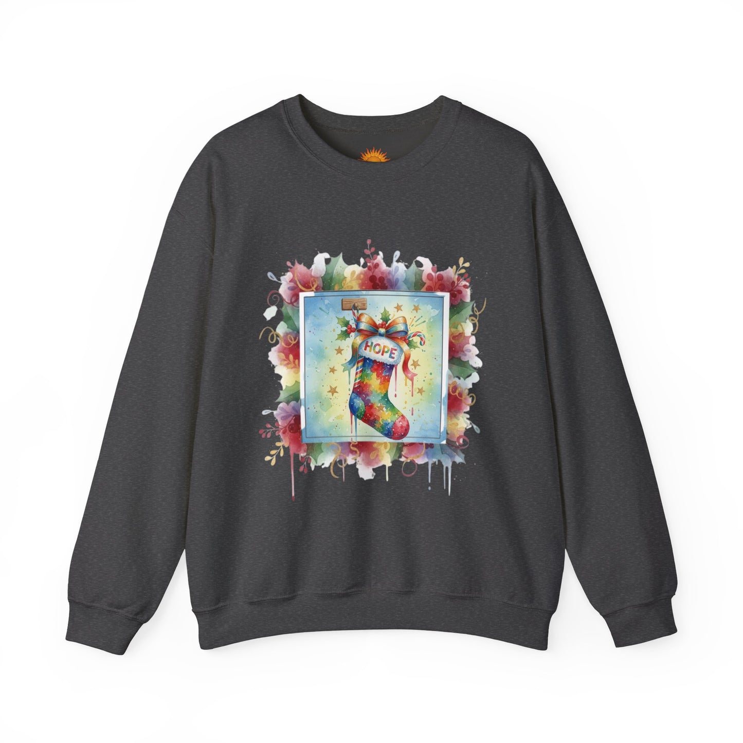 Hopeful Holiday Crewneck Sweatshirt