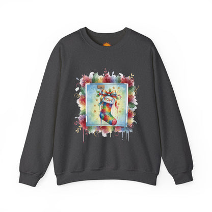 Hopeful Holiday Crewneck Sweatshirt