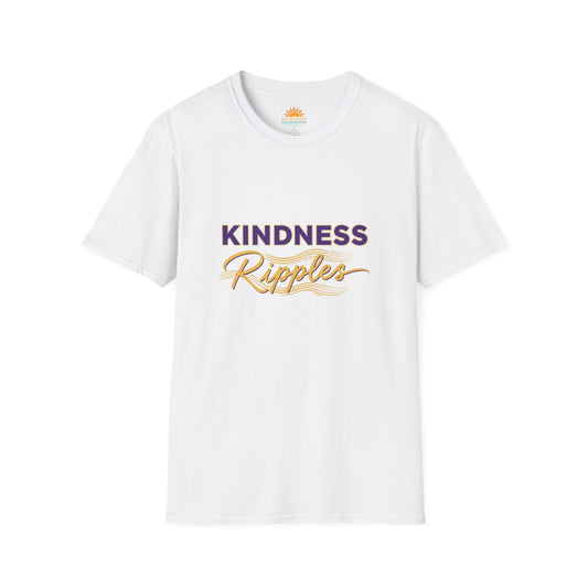 BEACH - Unisex Softstyle T-Shirt, Kindness Ripples Tee, Inspirational Apparel, Great for Summer, Perfect Gift, Casual Wear, Unisex Fashion