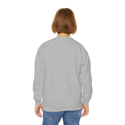 Cute Gingerbread Youth Crewneck Sweatshirt for Holiday Cheer