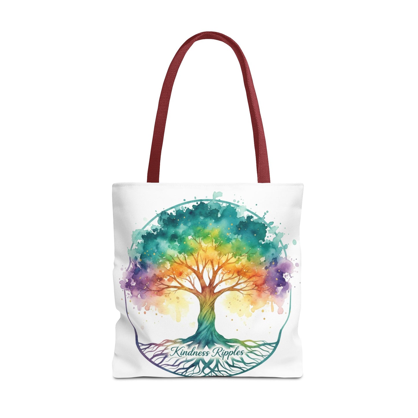 Colorful Kindness Tree Tote Bag