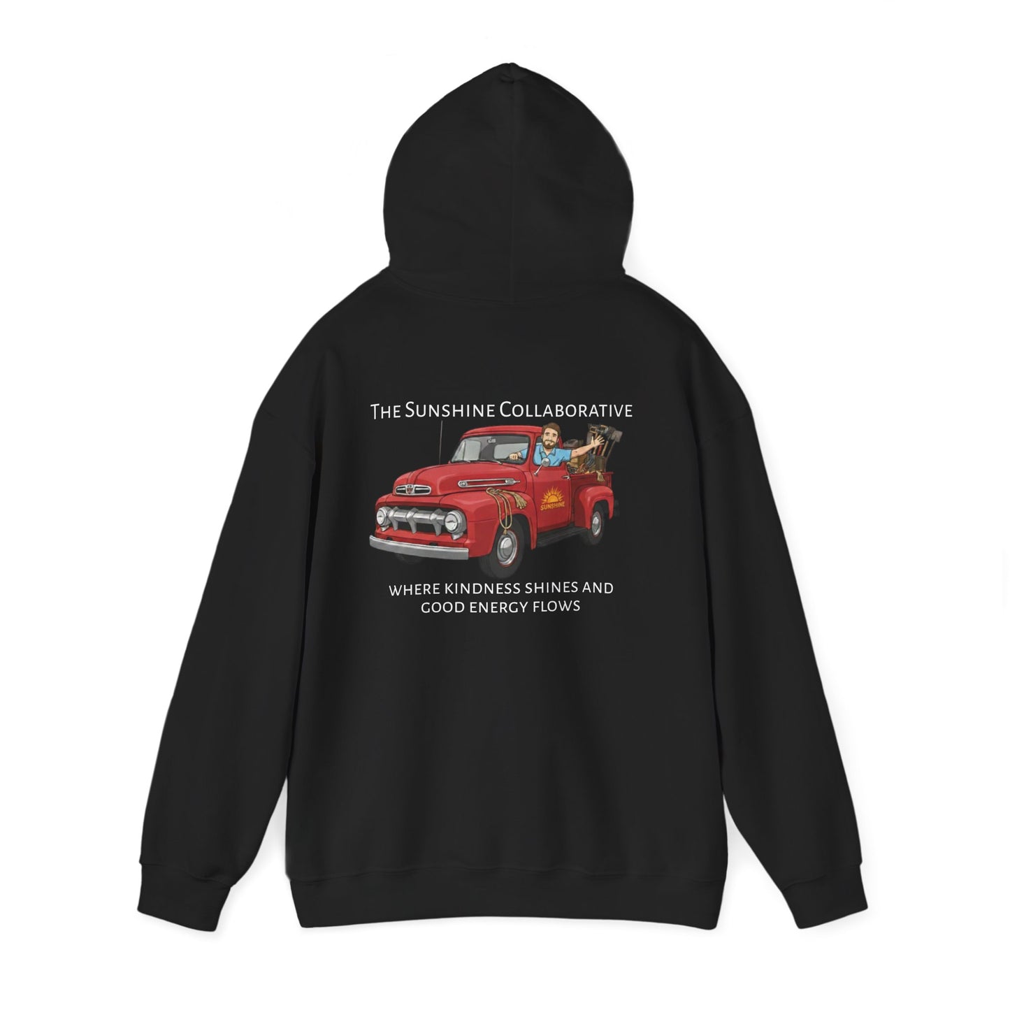 Sunshine Throwback Hoodie - Cozy Unisex Sweatshirt, Relaxed Fit, Inspirational Gift, Summer Vibes, Drive-In Movie Night